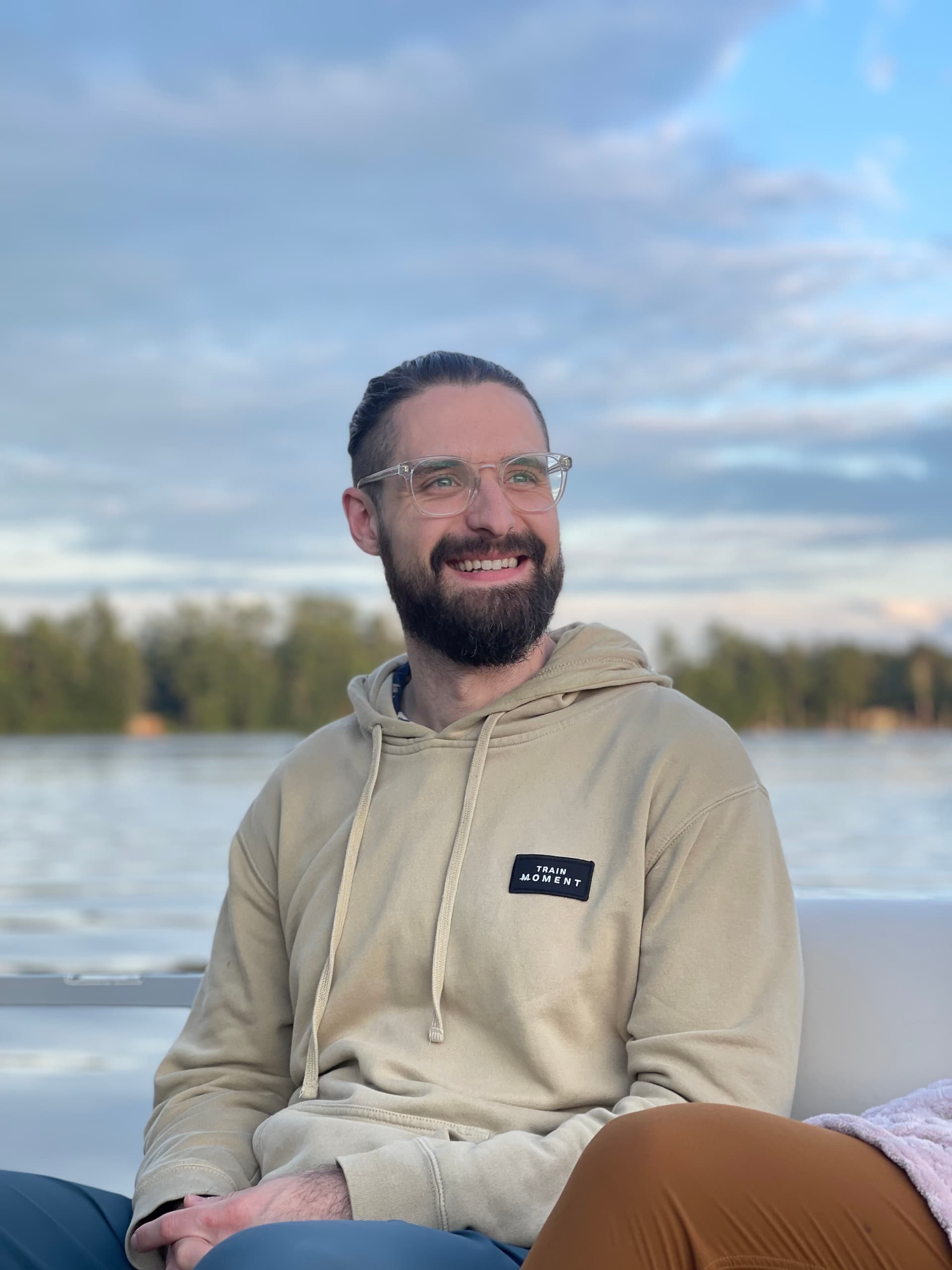 Nic DeMore — on the lake